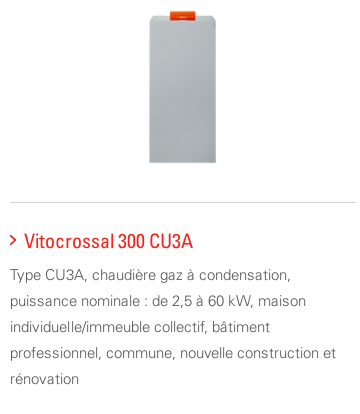 Viessmann Vitocrossal 300