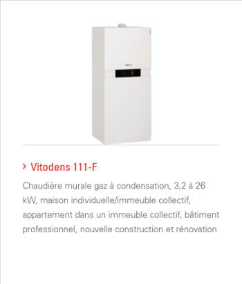 Viessmann Vitodens 111-F