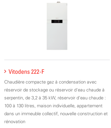 Viessmann Vitodens 222-F