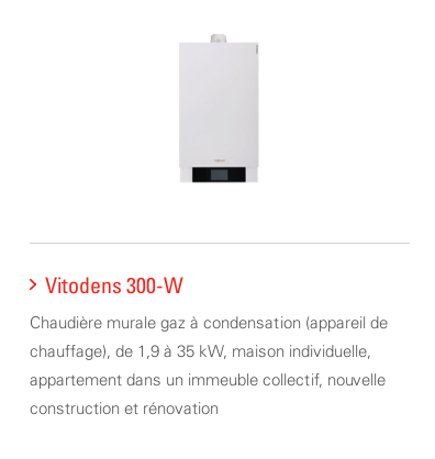 Viessmann Vitodens 300-W